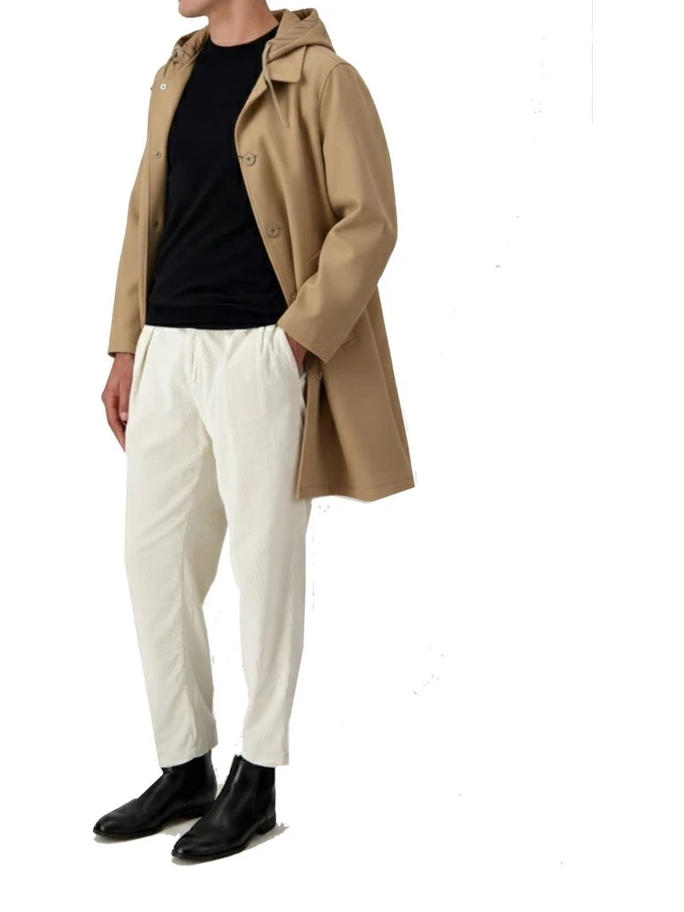 Brown Polyamide Coat alternative