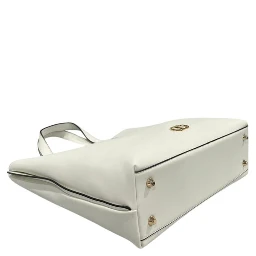 White PU Women Handbag