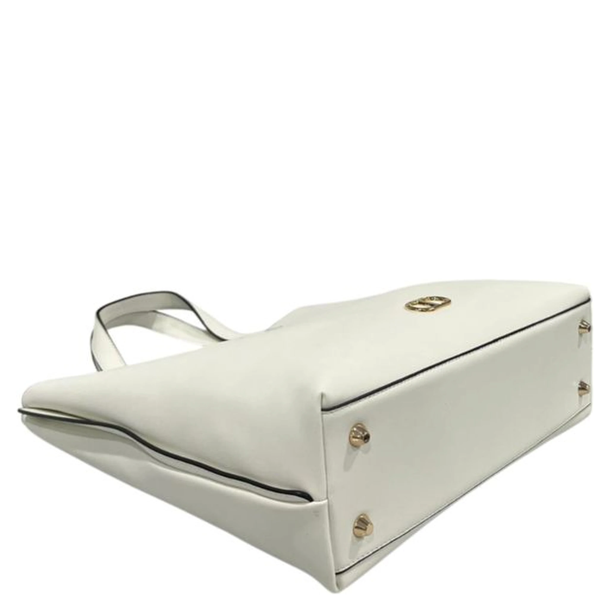 White PU Women Handbag