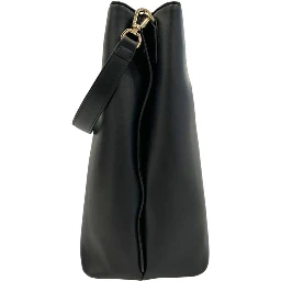 Black PU Women Shoulder Bag