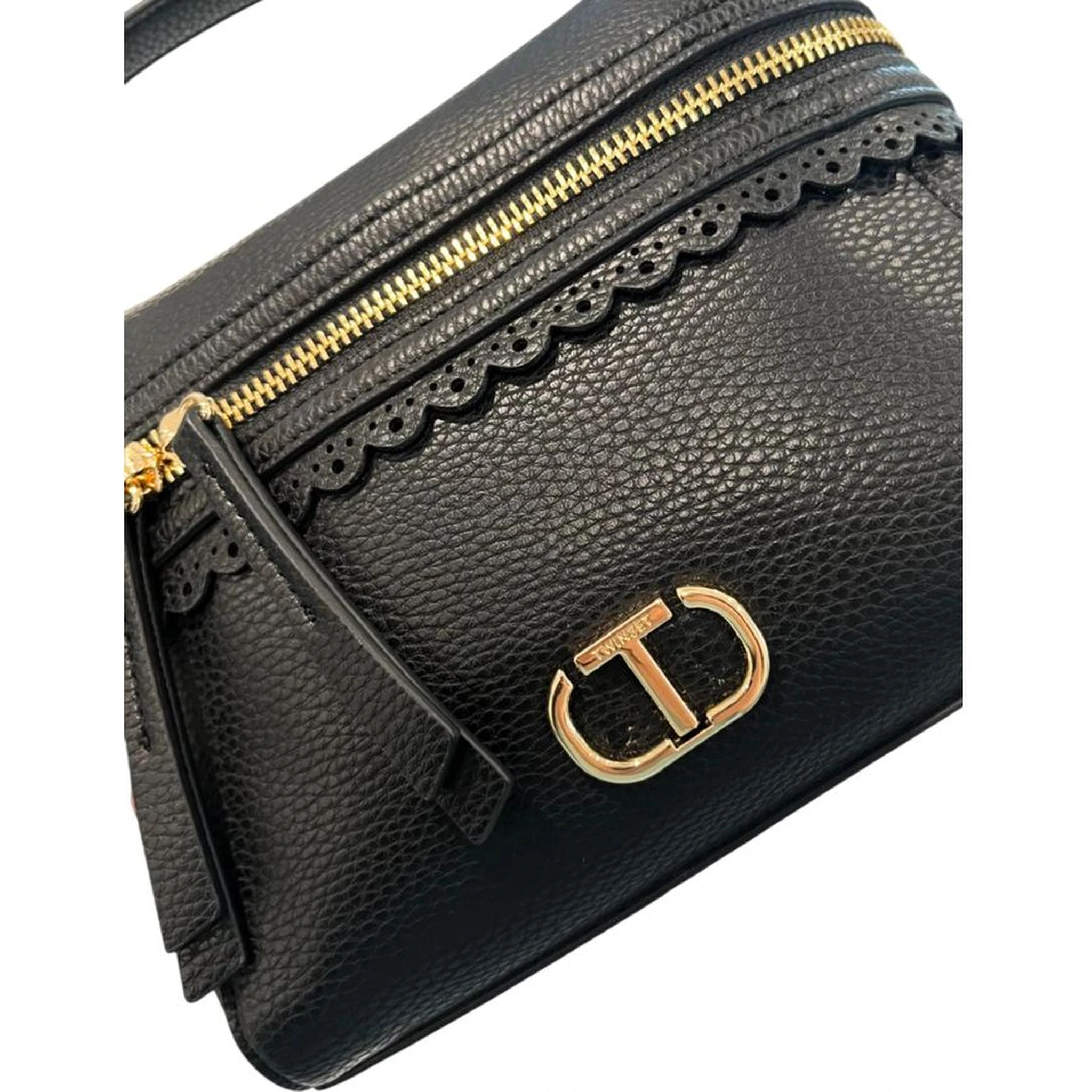 Black PU Women's Handbag