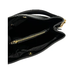 Black PU Women Shoulder Bag