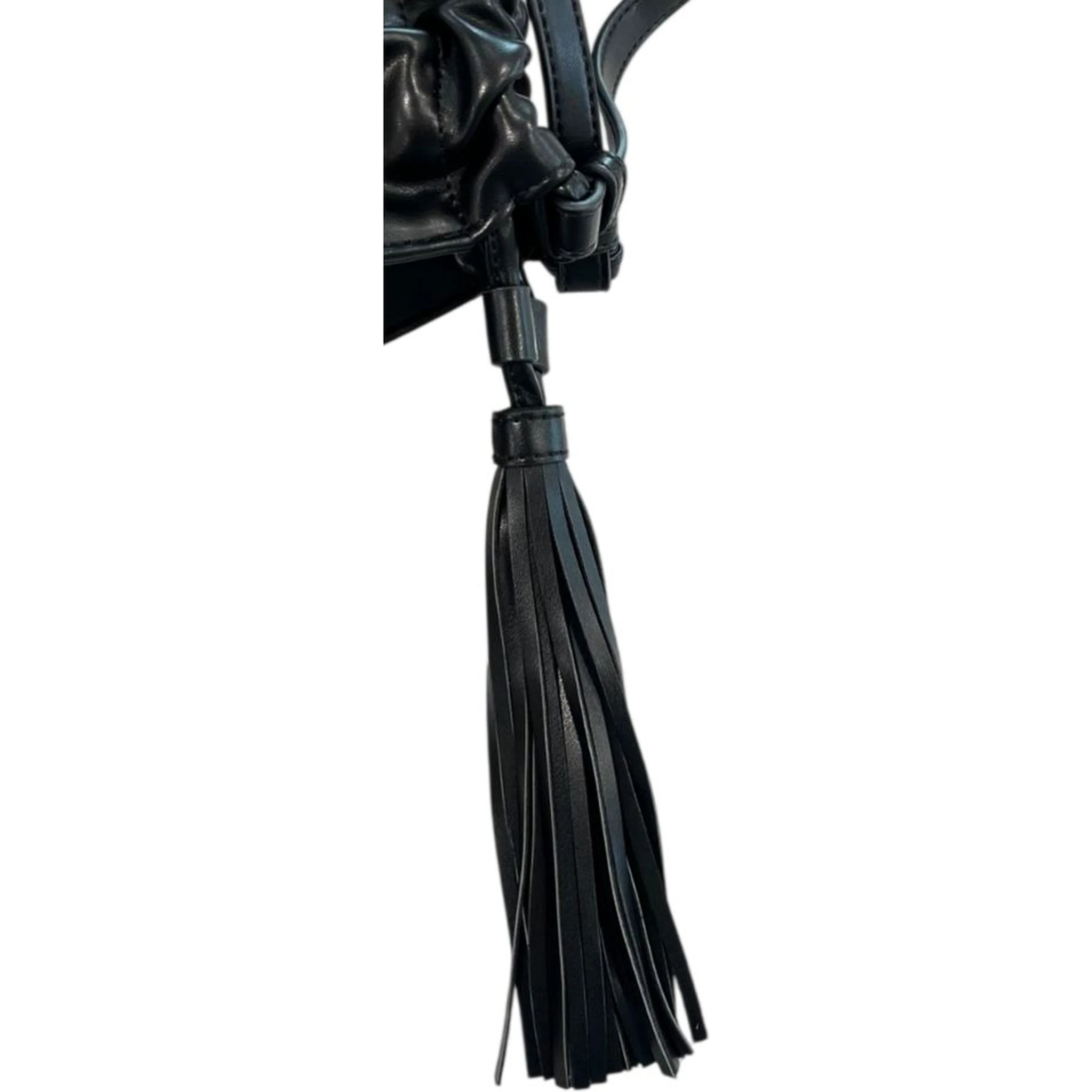 Black PU Women Shoulder Bag