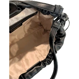 Black PU Women Shoulder Bag