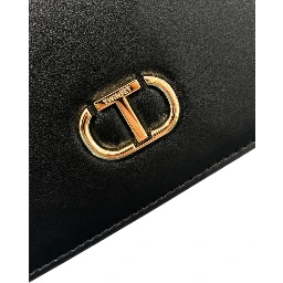 Black PU Women Crossbody Bag