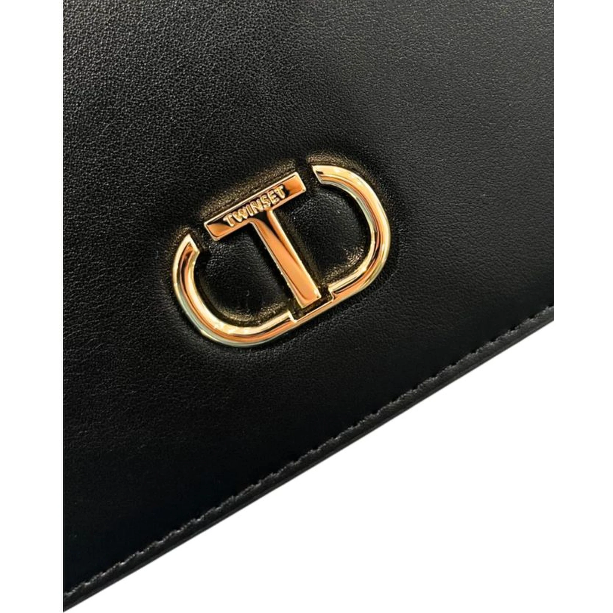 Black PU Women Crossbody Bag