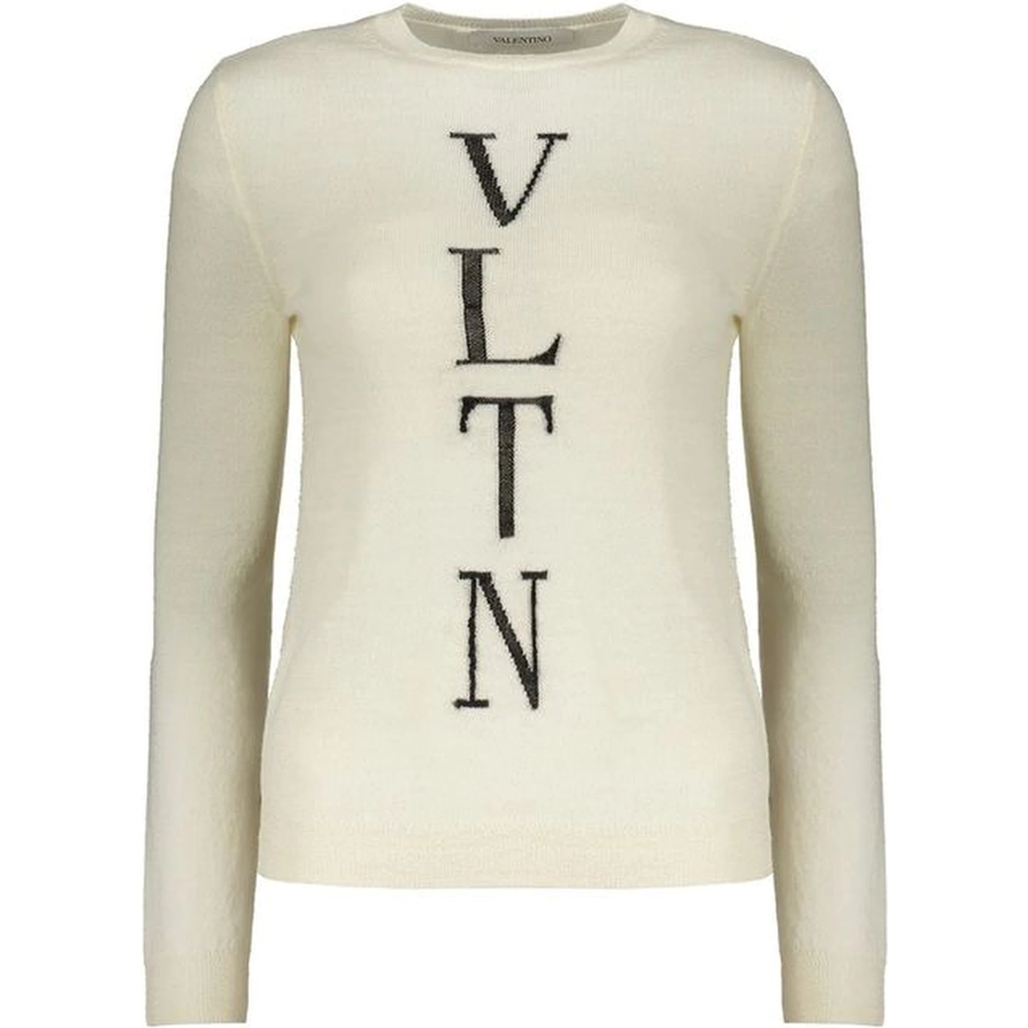 Beige Virgin Wool Sweatshirt
