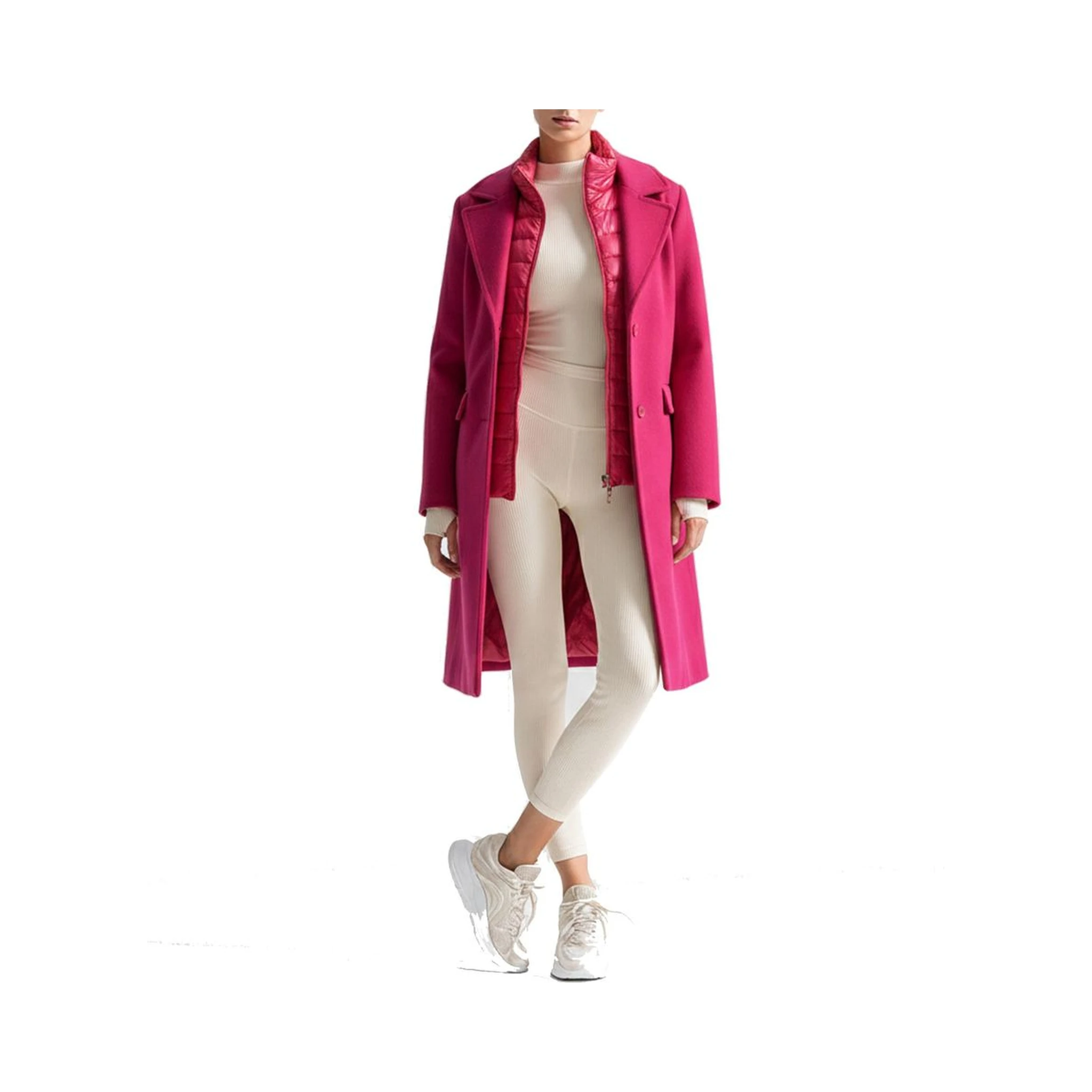 Multicolor Cashmere Coat