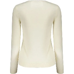Beige Virgin Wool Sweatshirt