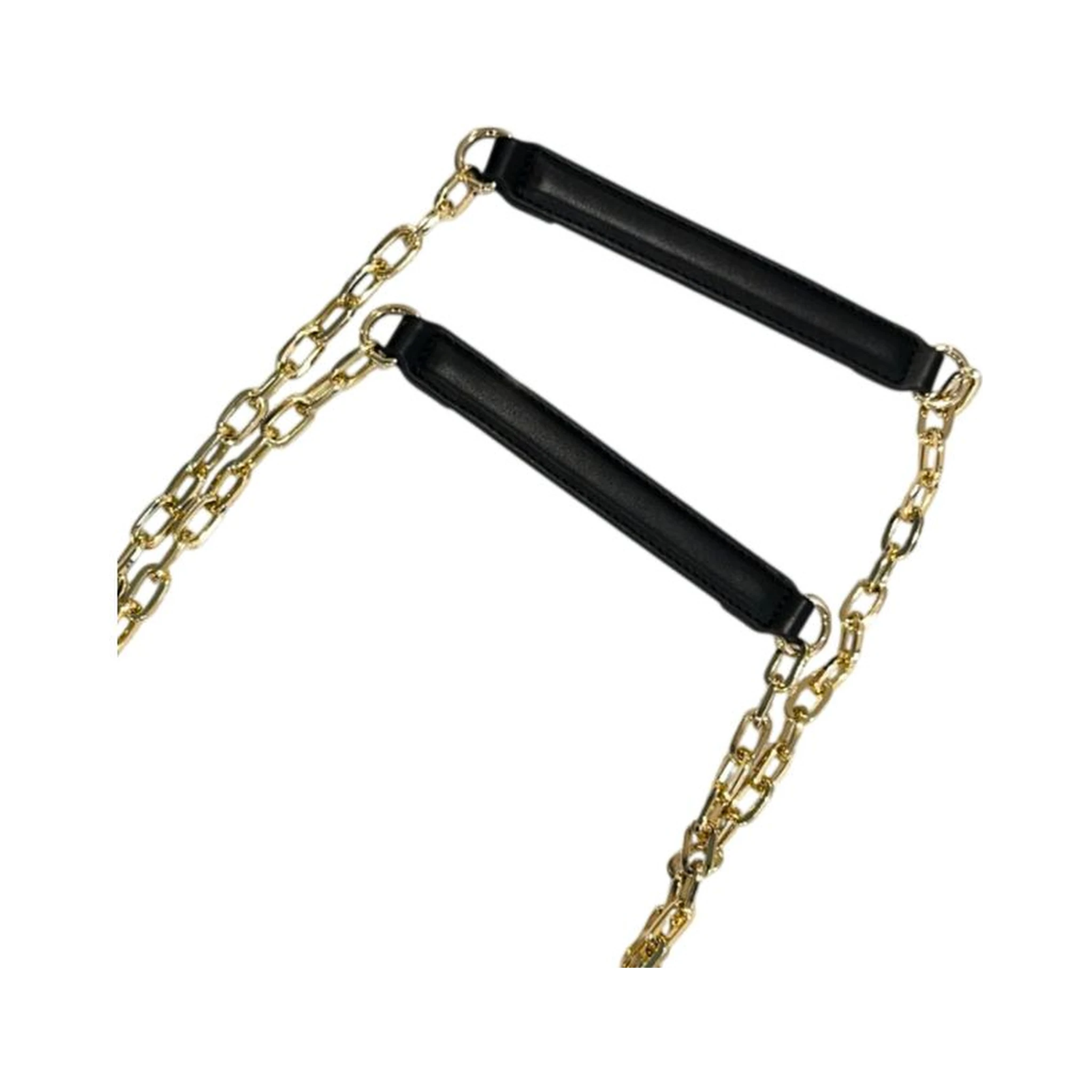 Black PU Women Crossbody Bag