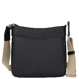 حقيبة كروسبودي من الجلد الأسود