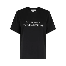 SLOGAN TEE WHO THE F*** IS VICTORIA BECKHAM