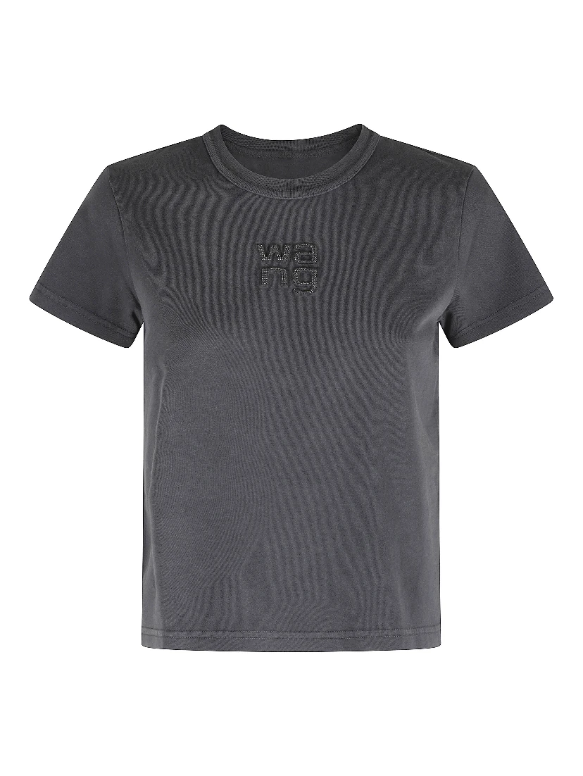 SHRUNKEN TEE W HOTFIX LOGO