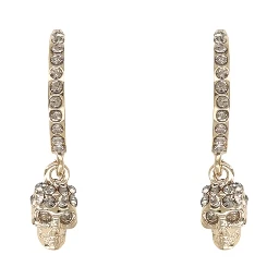 ORECCHINI A CERCHIO "SKULL"