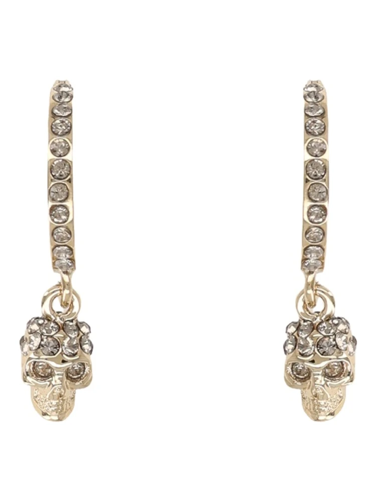 ORECCHINI A CERCHIO "SKULL"