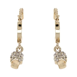 ORECCHINI A CERCHIO "SKULL"