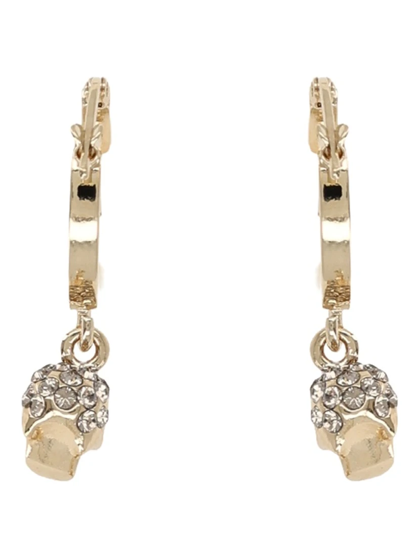 ORECCHINI A CERCHIO "SKULL"