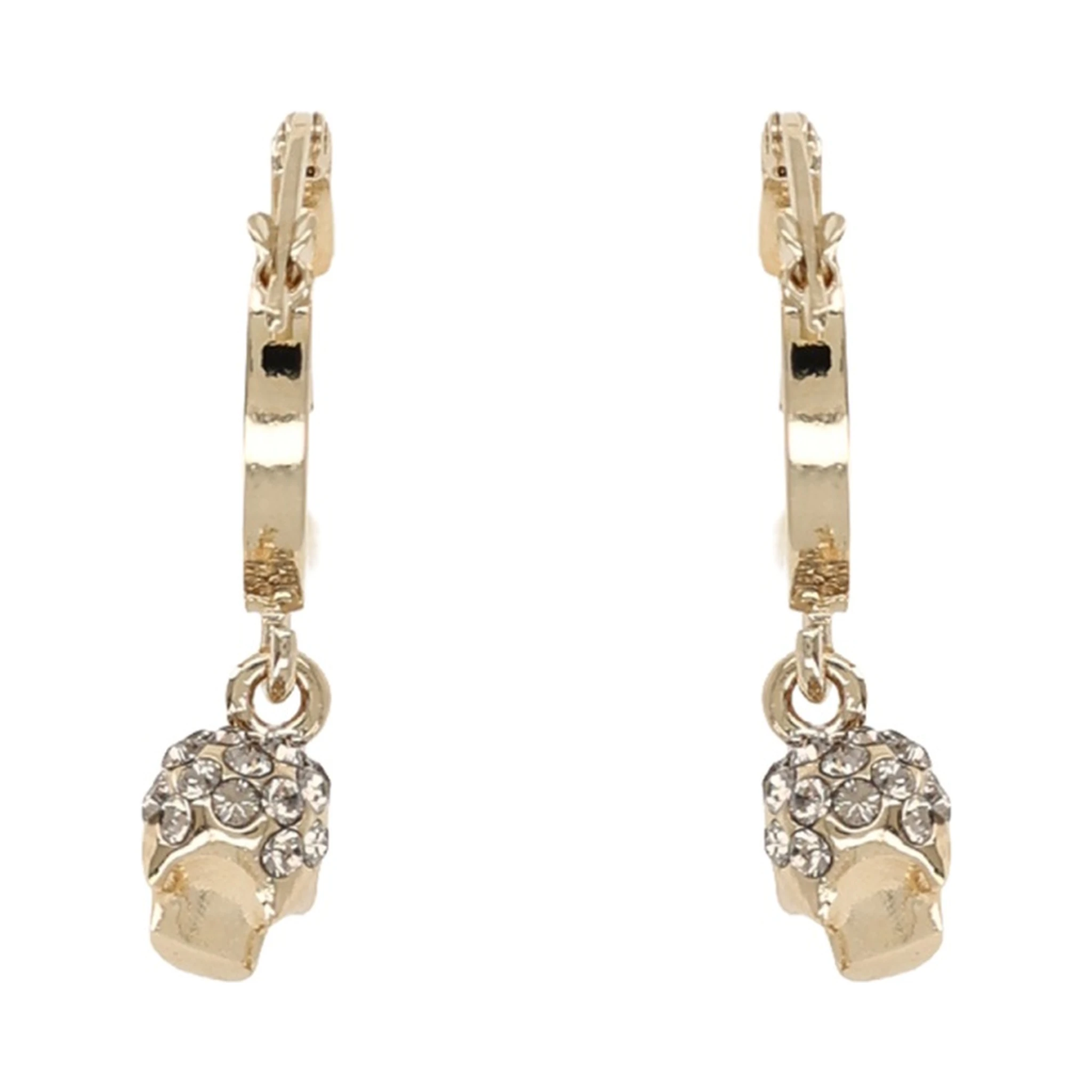 ORECCHINI A CERCHIO "SKULL"