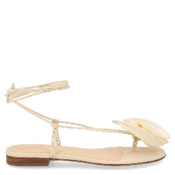 SANDAL WITH SILK FLOWER