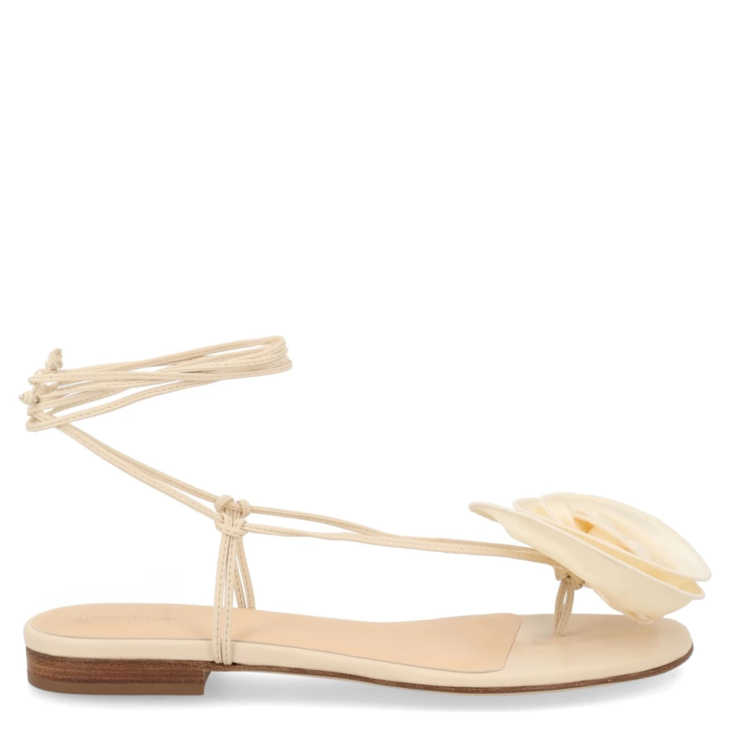 SANDAL WITH SILK FLOWER