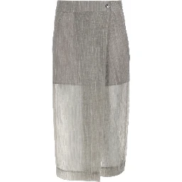 تنورة ميدي "دلفي"