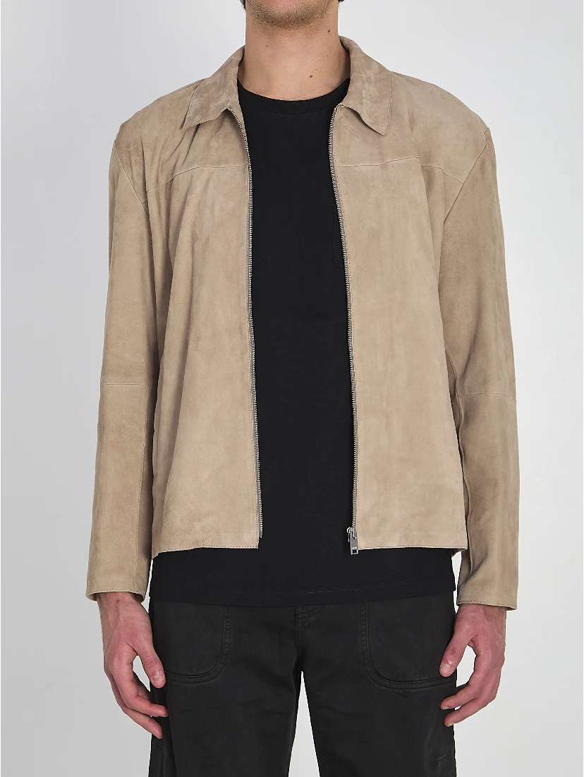 Hardin jacket in suede