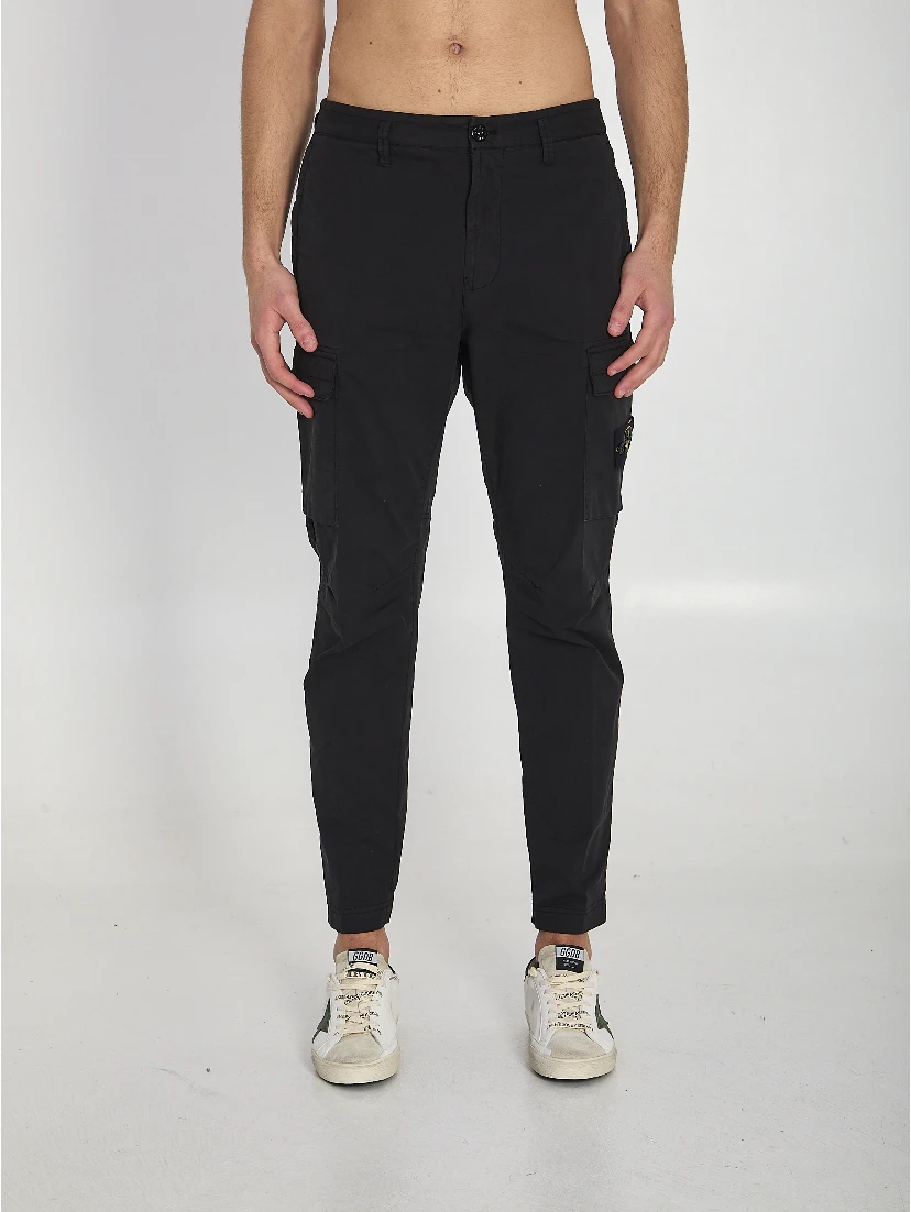 Regular tapered cargo pants