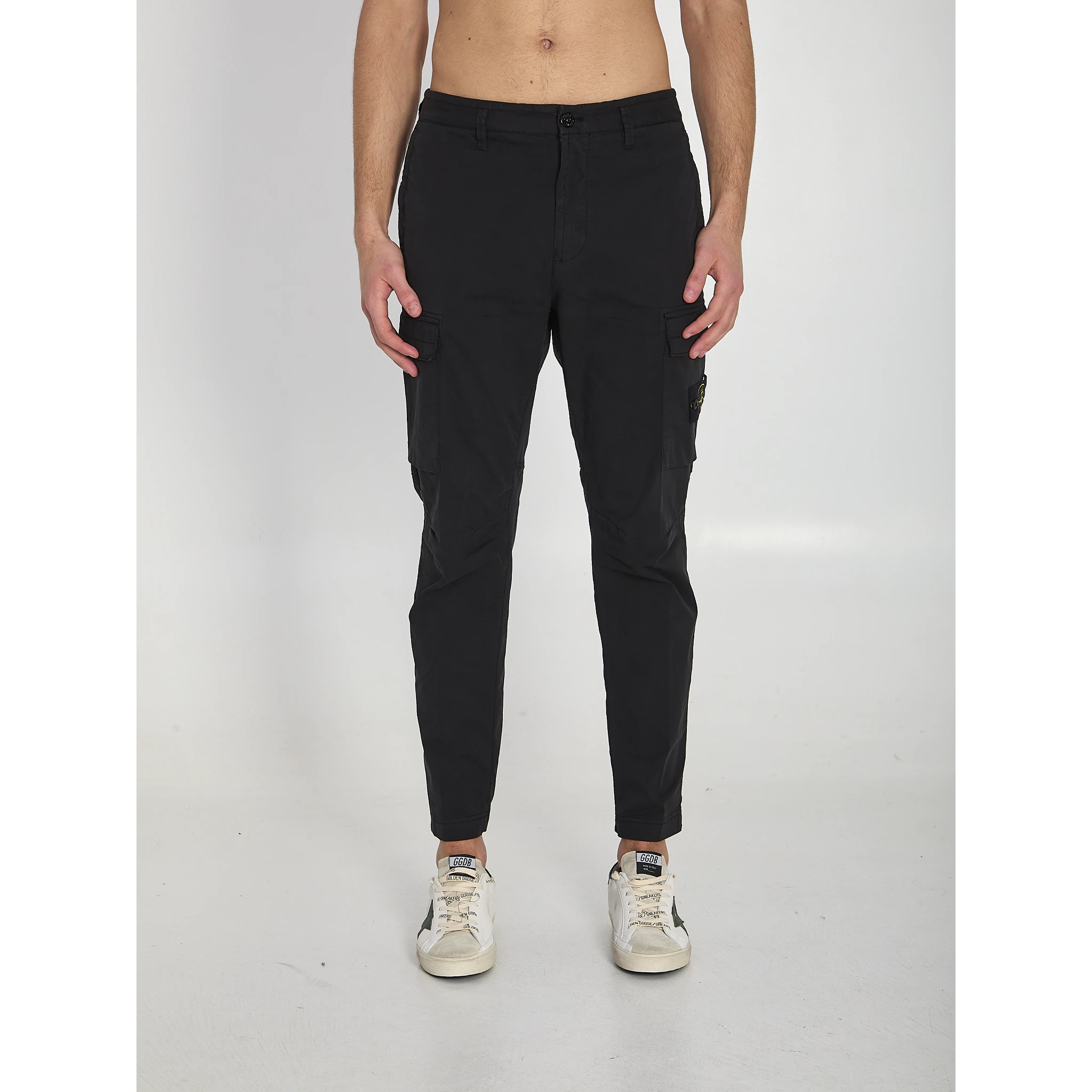 Regular tapered cargo pants