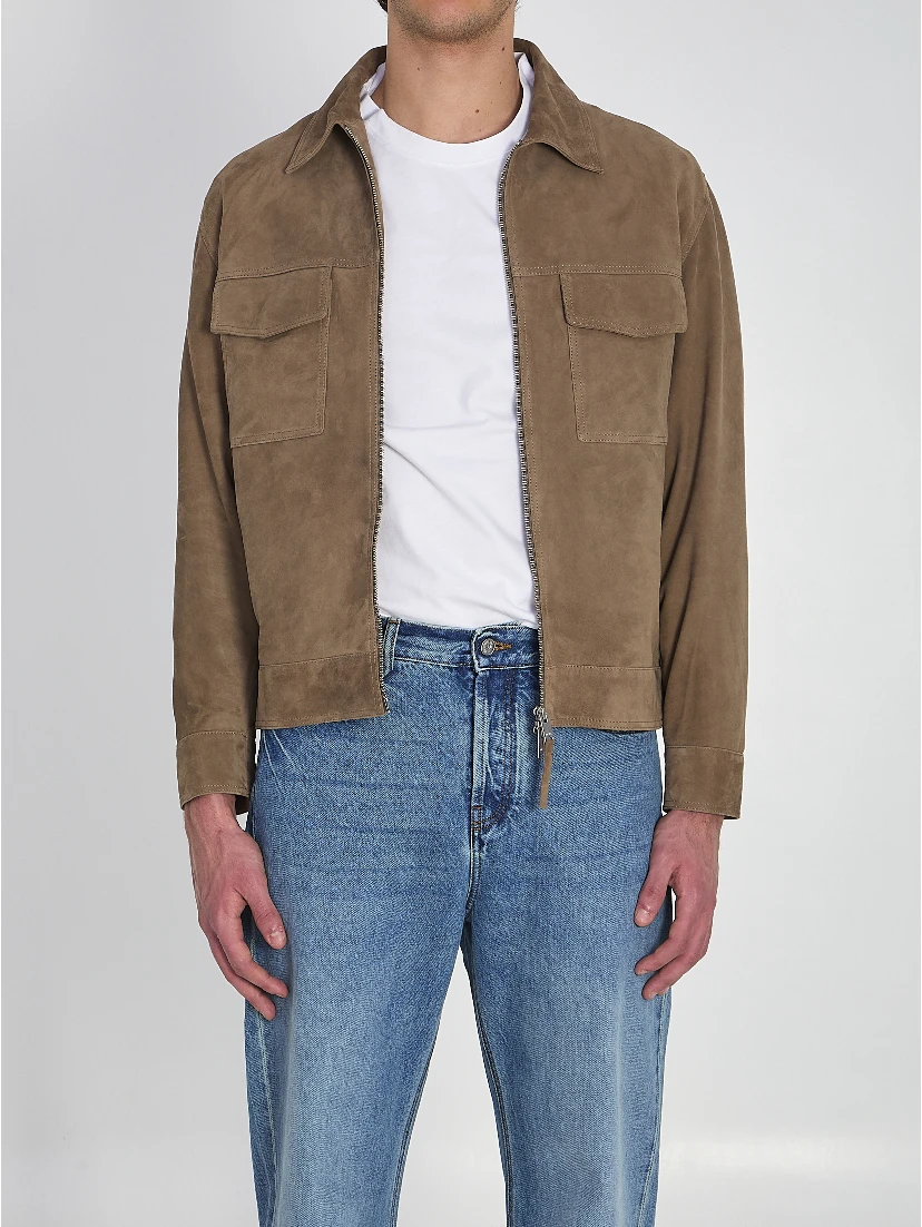 Kale jacket in suede