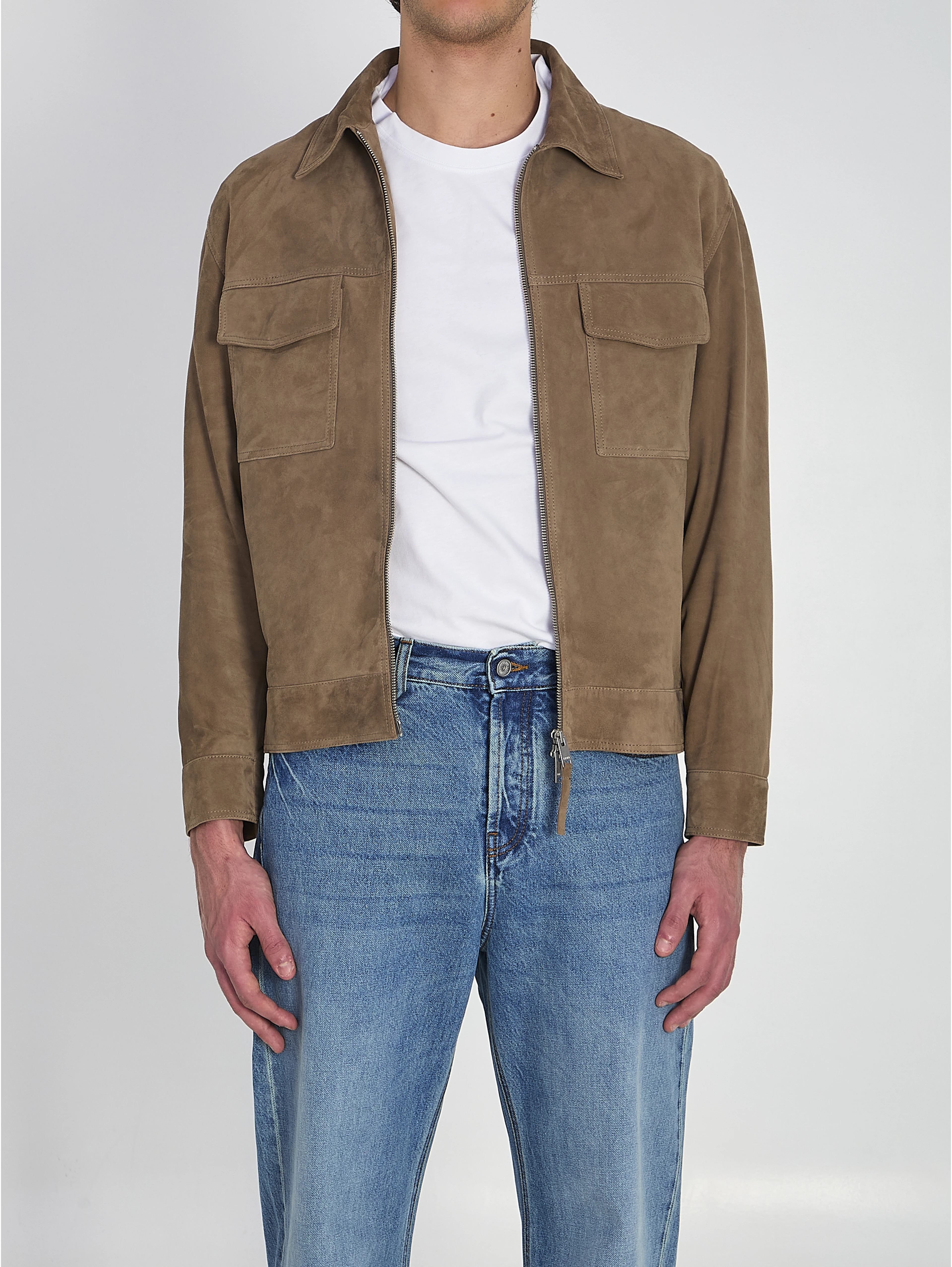 Kale jacket in suede