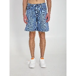Half Arrows denim shorts