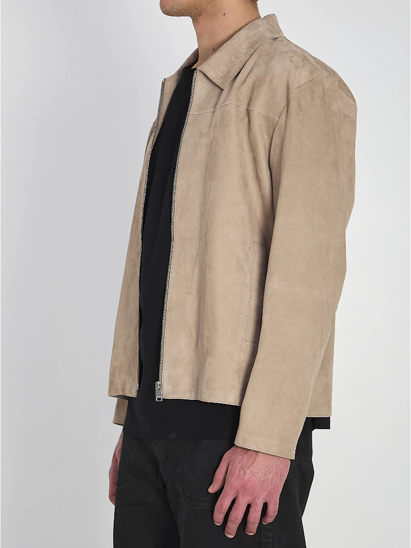 Hardin jacket in suede