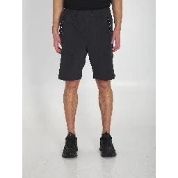 Technical crinkle shorts