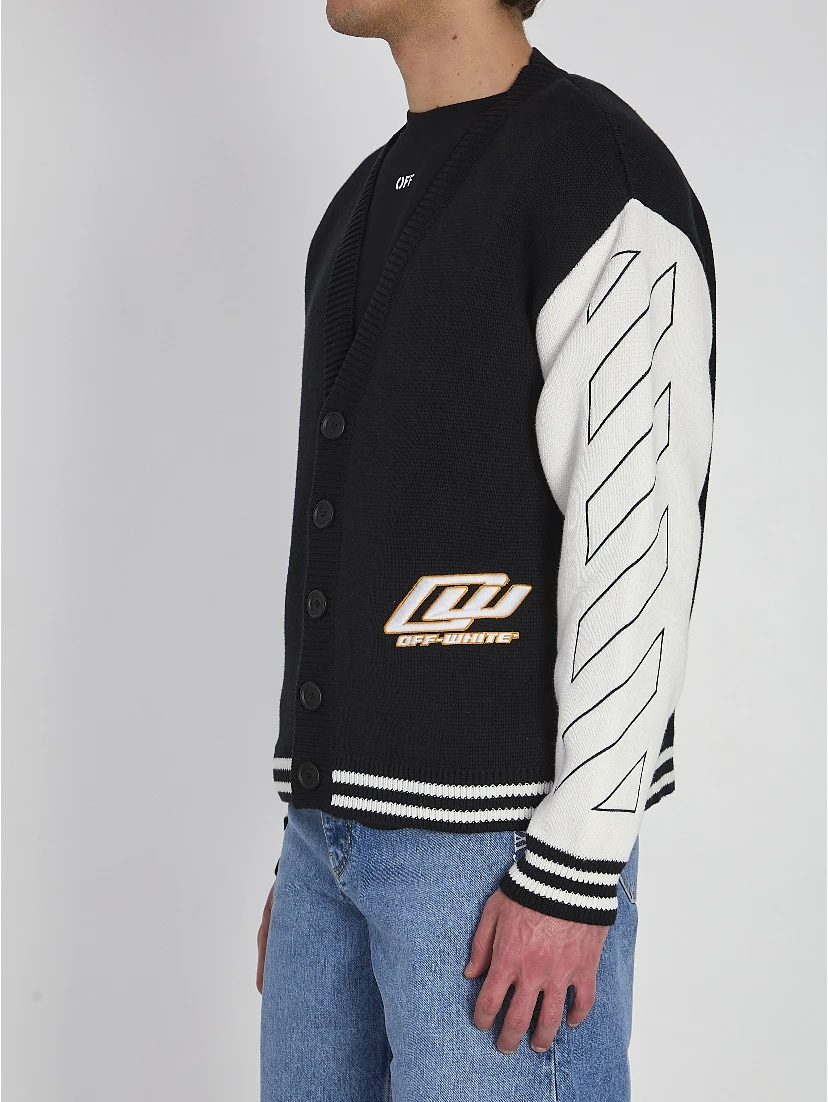 Varsity cardigan
