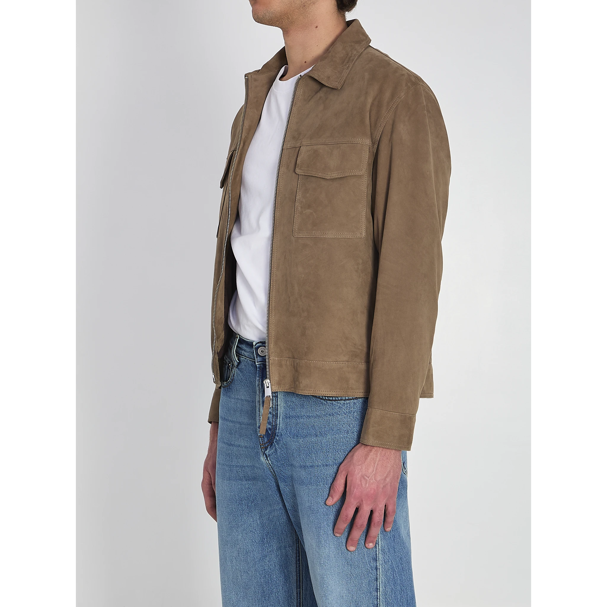 Kale jacket in suede