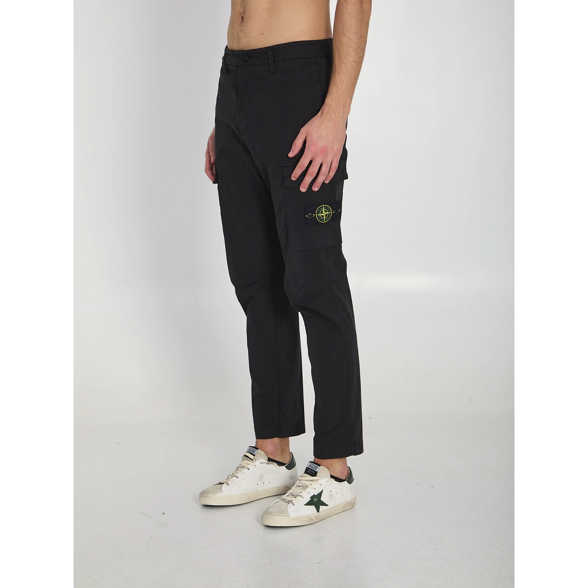Regular tapered cargo pants