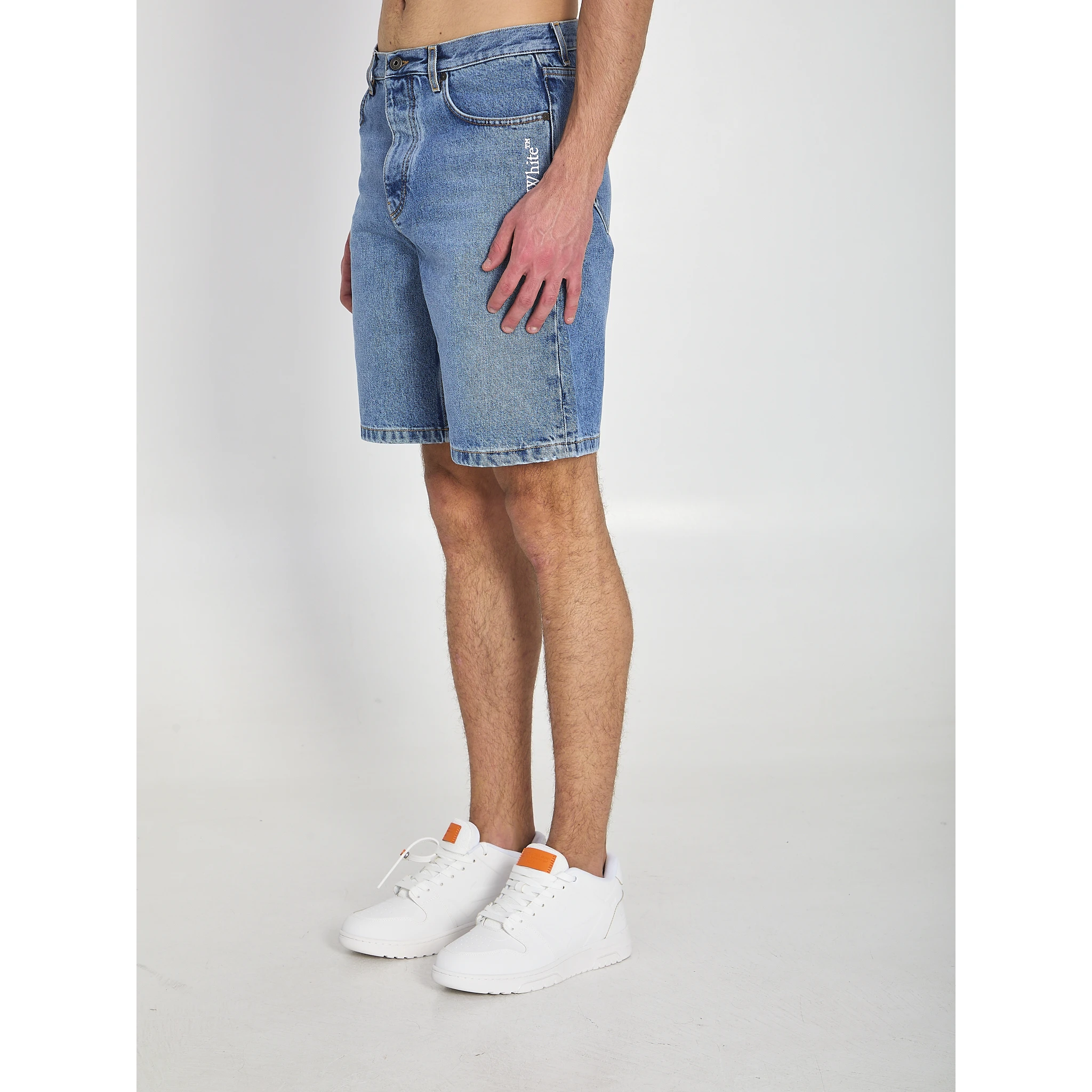Half Arrows denim shorts