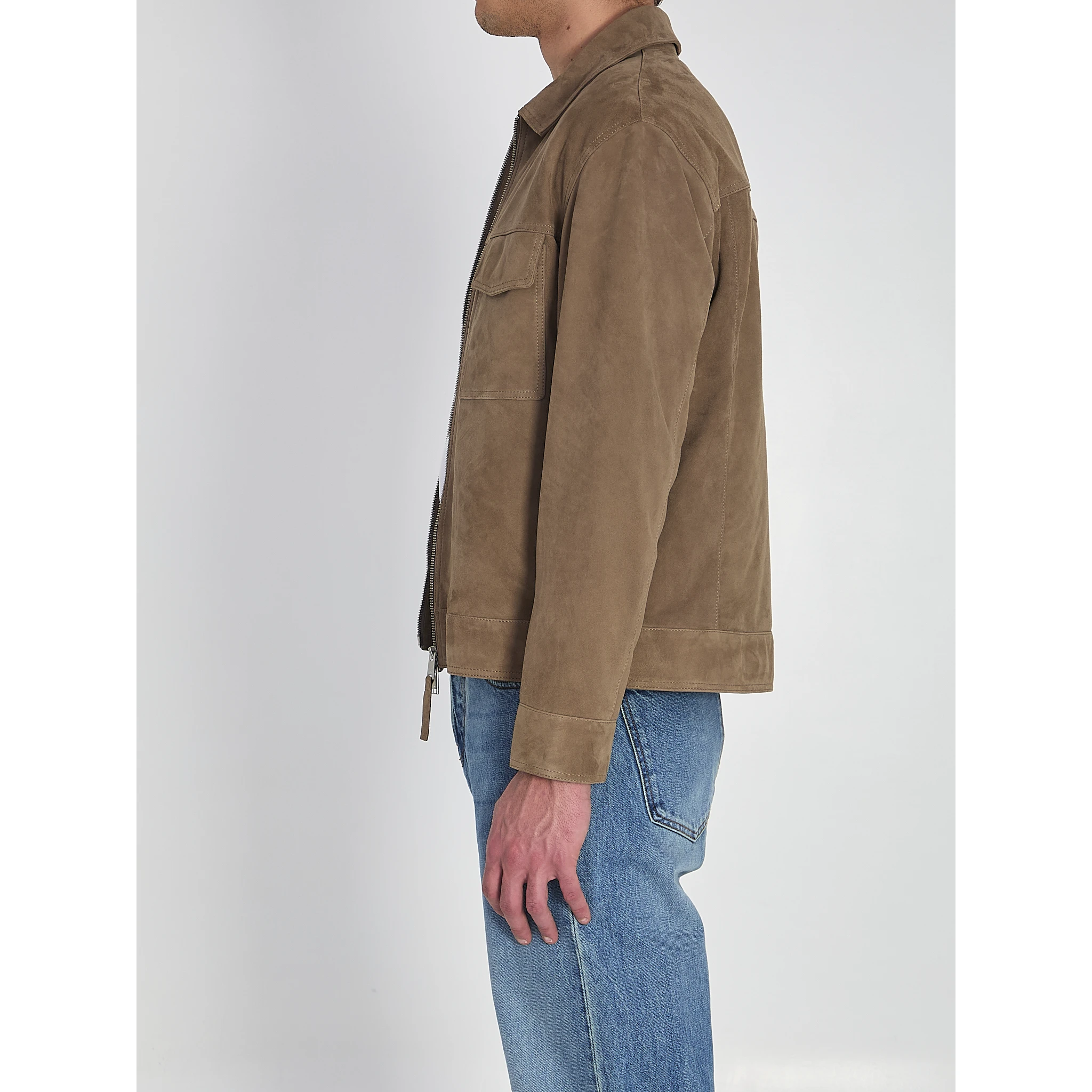 Kale jacket in suede