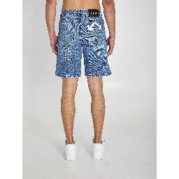 Half Arrows denim shorts