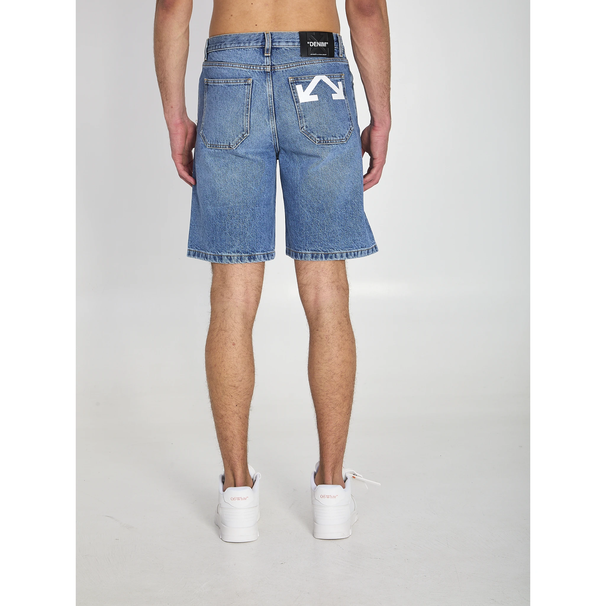 Half Arrows denim shorts