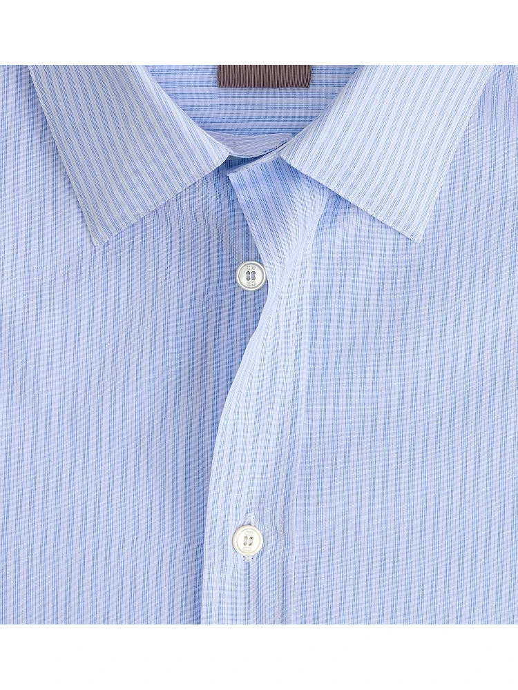 Striped cotton shirt alternative