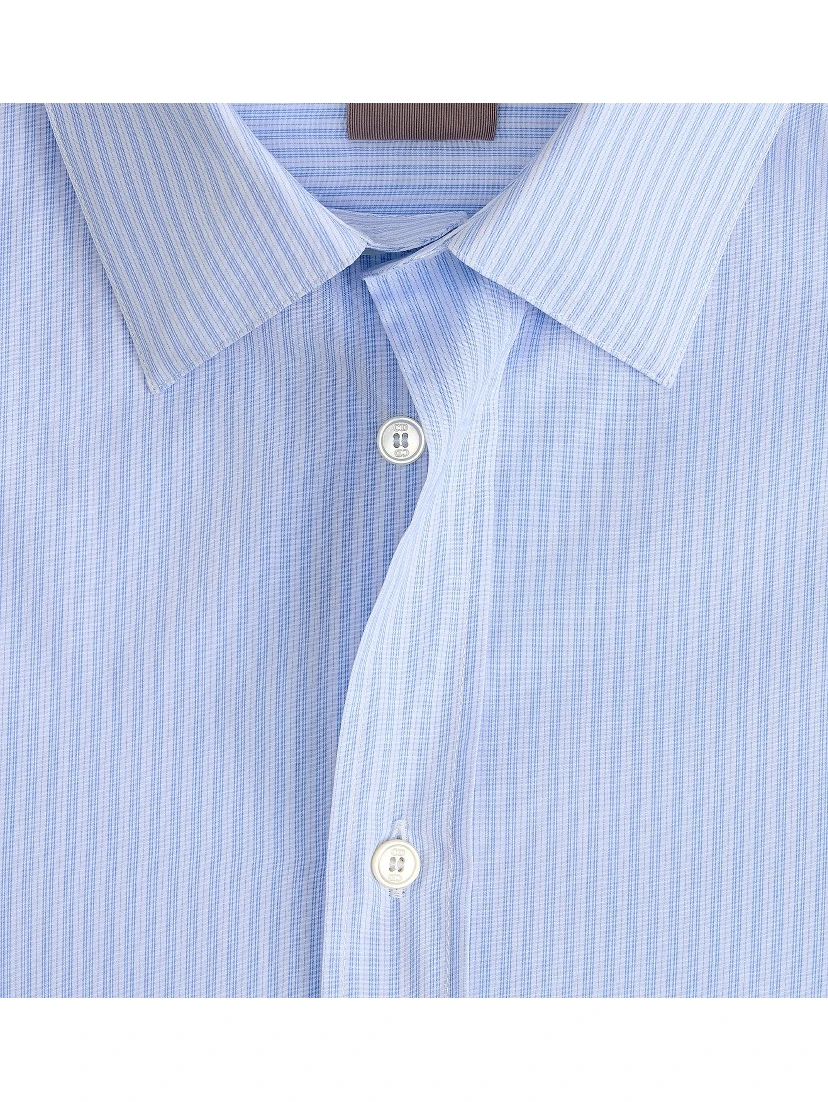 Striped cotton shirt