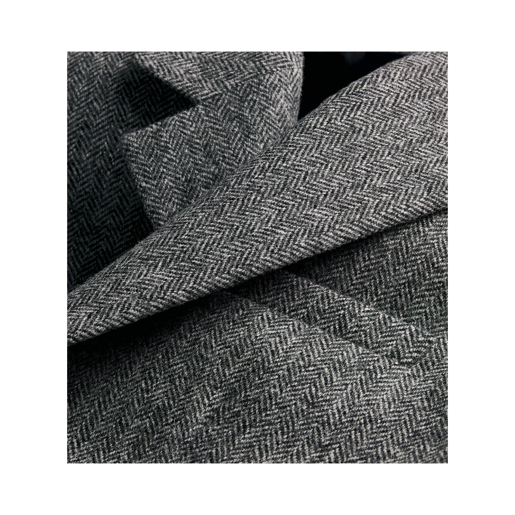 Virgin wool long coat