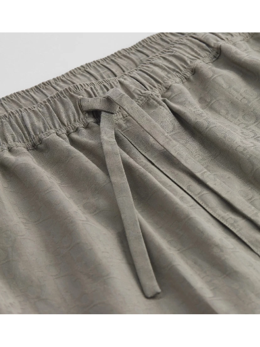 "Dior Oblique" silk and cotton shorts