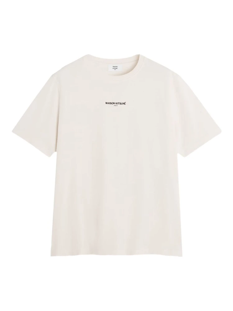 MAISON KITSUNE' T-shirts and Polos Beige