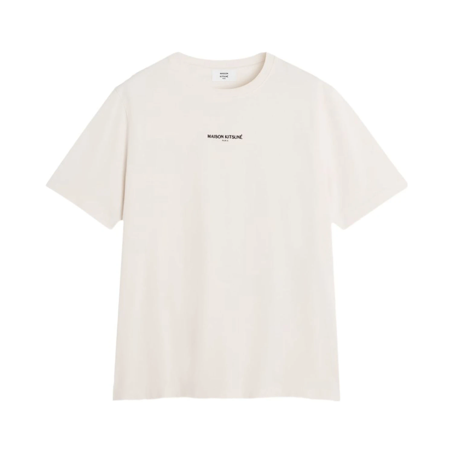 تيشيرتات وبولو من MAISON KITSUNE باللون البيج