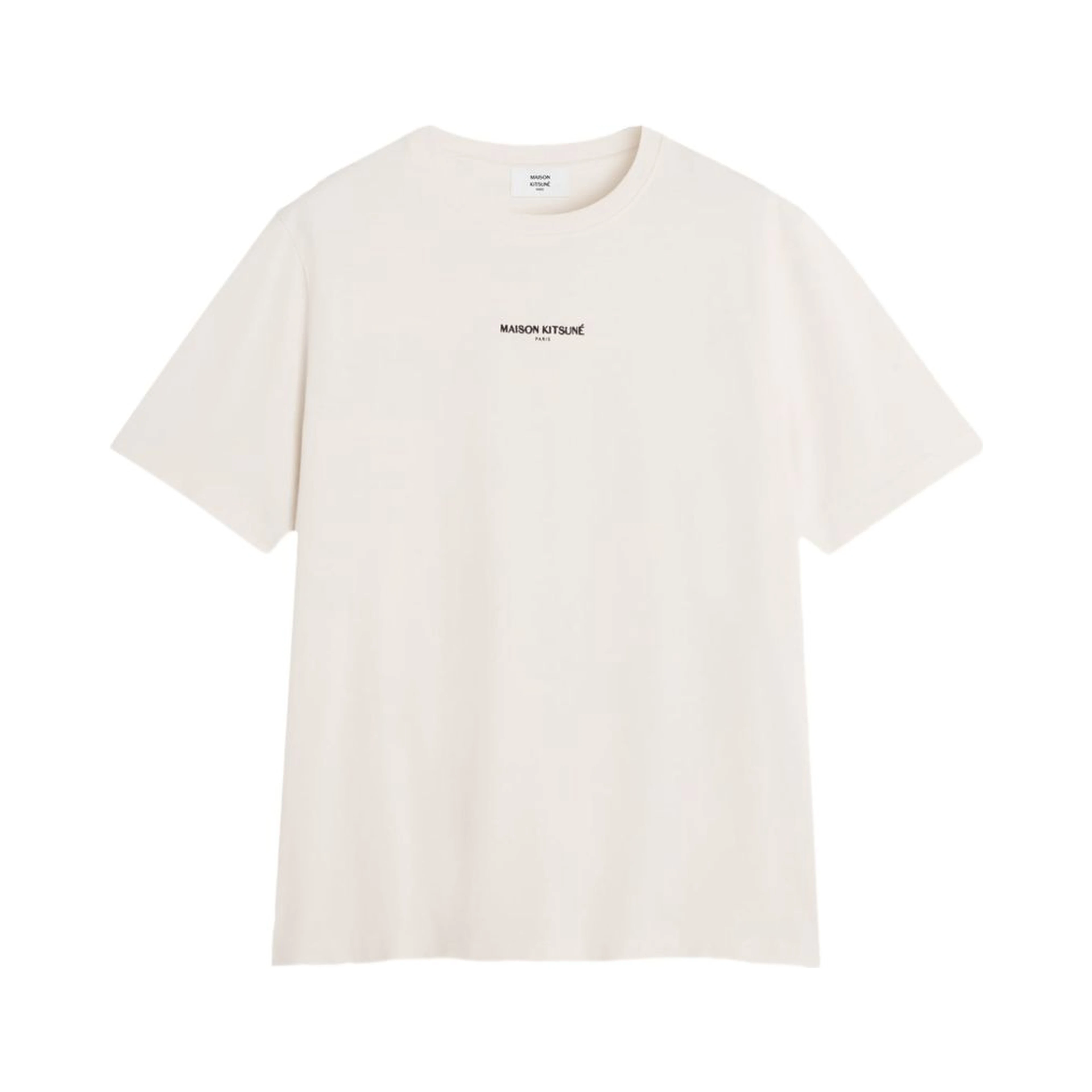 تيشيرتات وبولو من MAISON KITSUNE باللون البيج