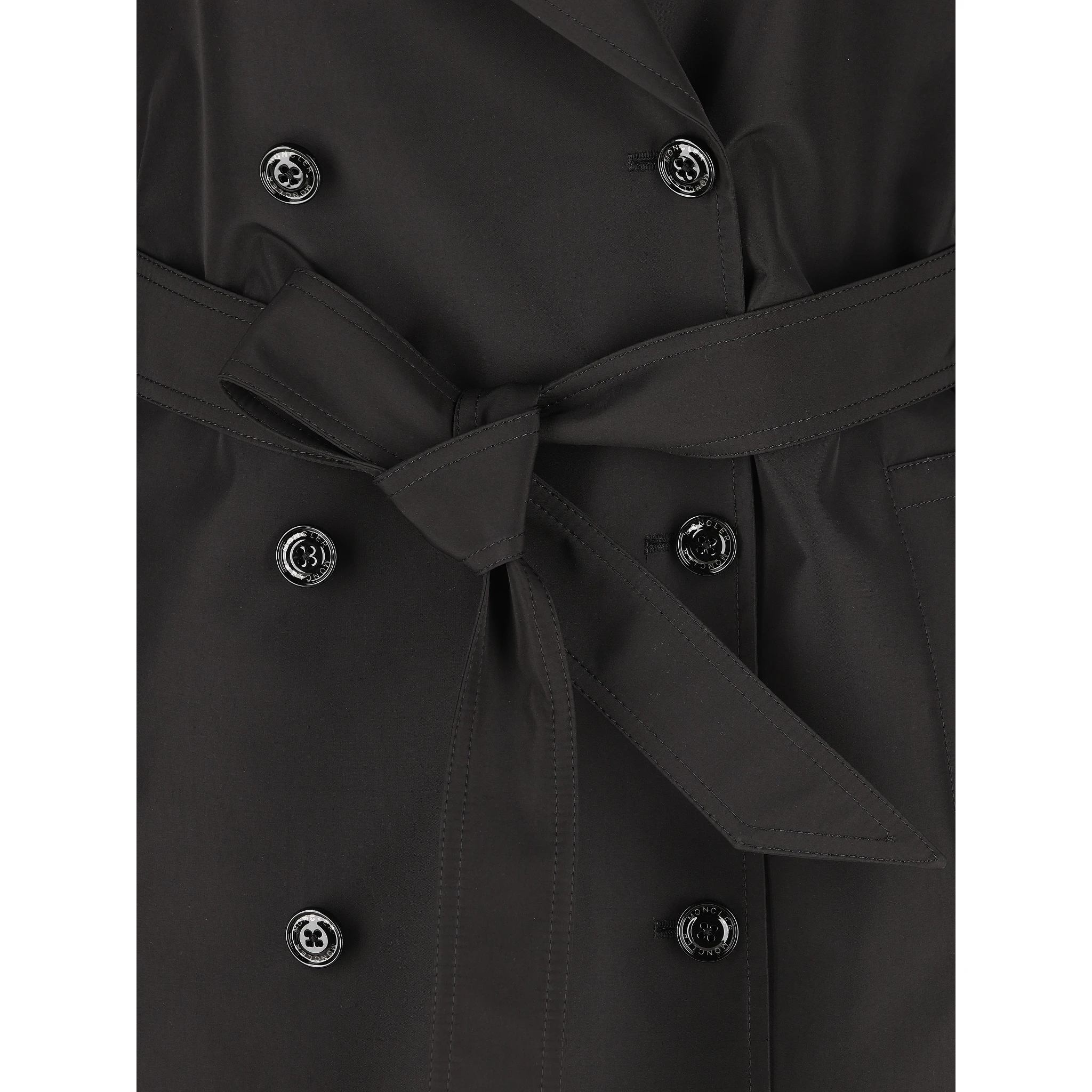 معطف مونكلير × إدوارد إنينفول أسود