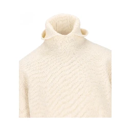 كنزات مونكلير × جيل ساندر بيضاء