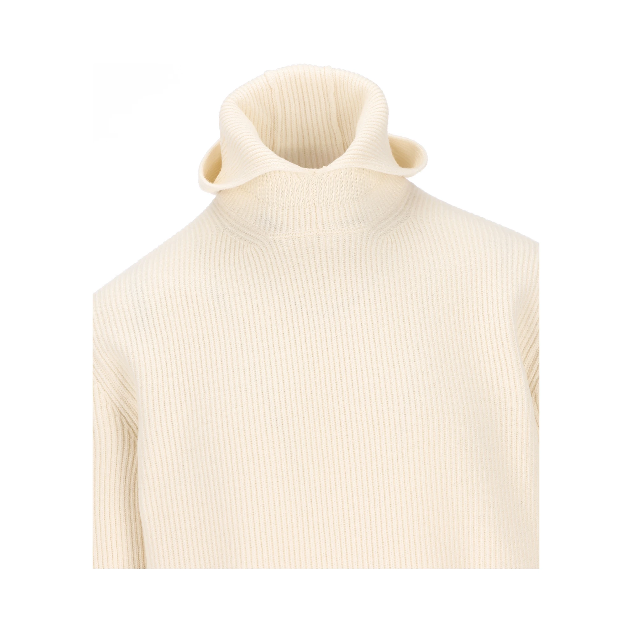 كنزات مونكلير × جيل ساندر بيضاء